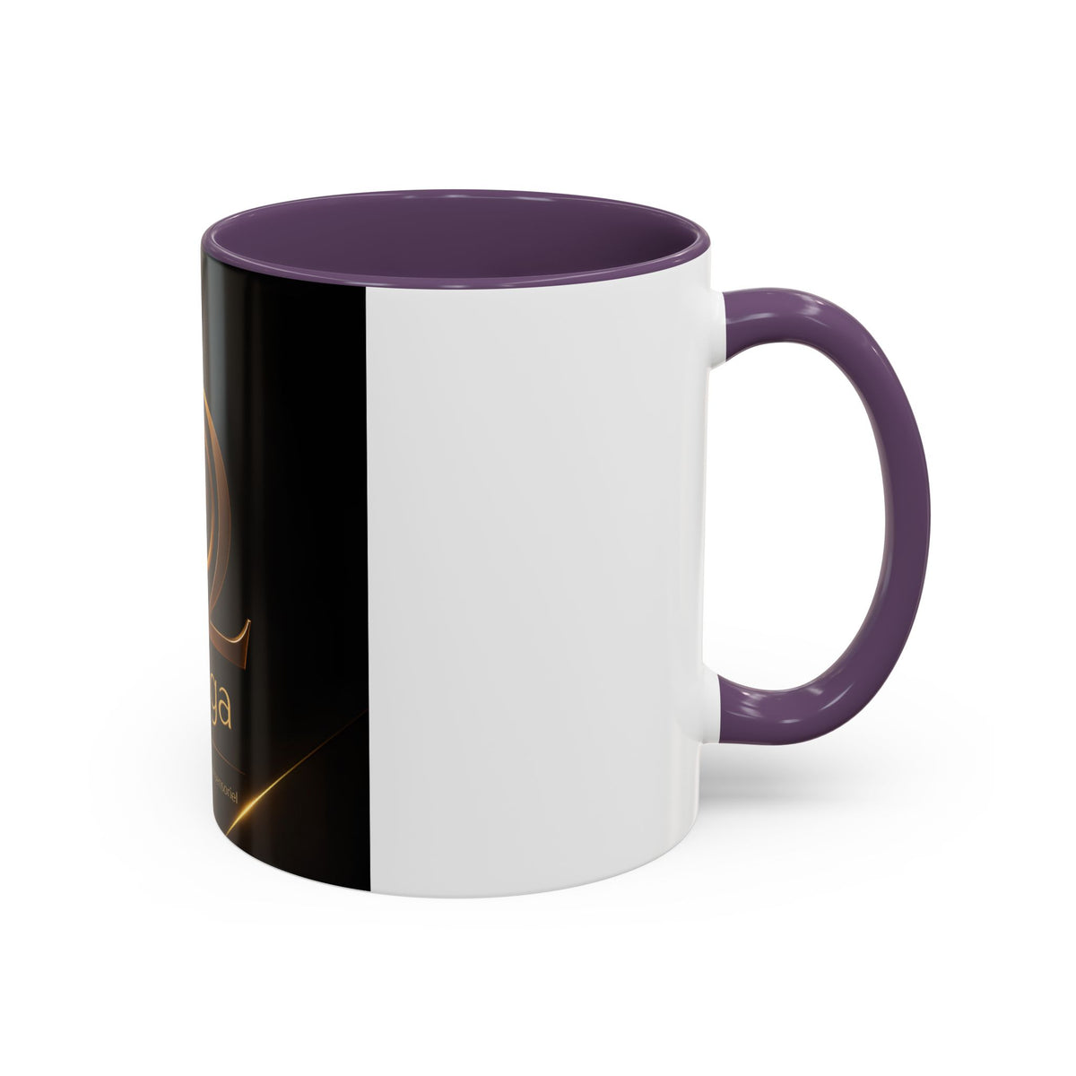 Tasse OMEGA COFFEE – Emblème doré, 325 ml