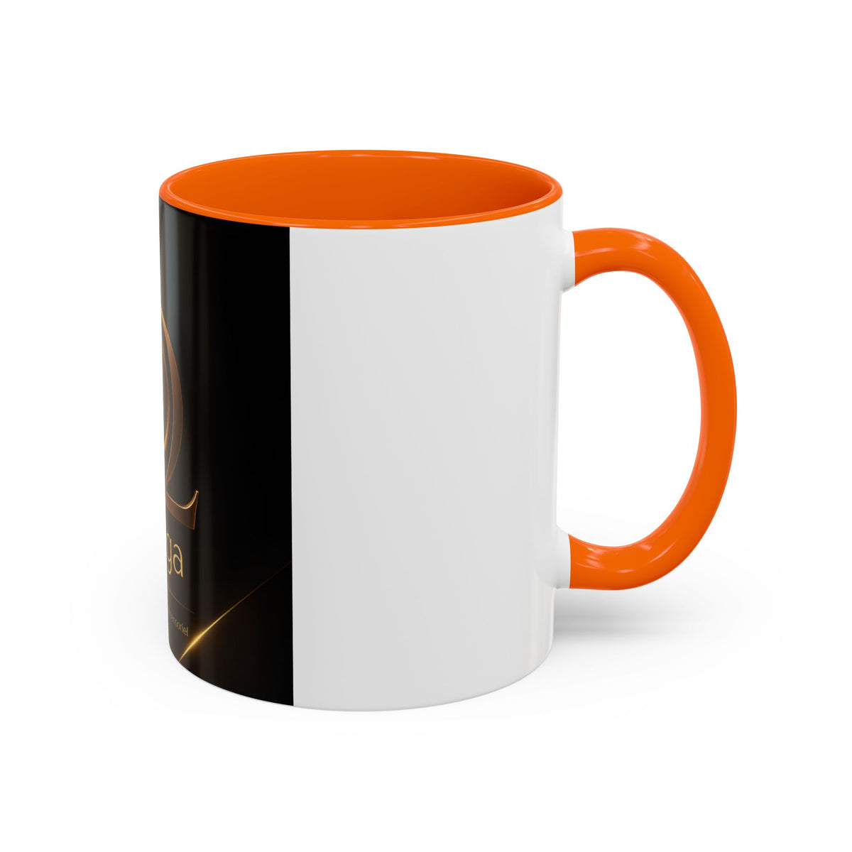 Tasse OMEGA COFFEE – Emblème doré, 325 ml