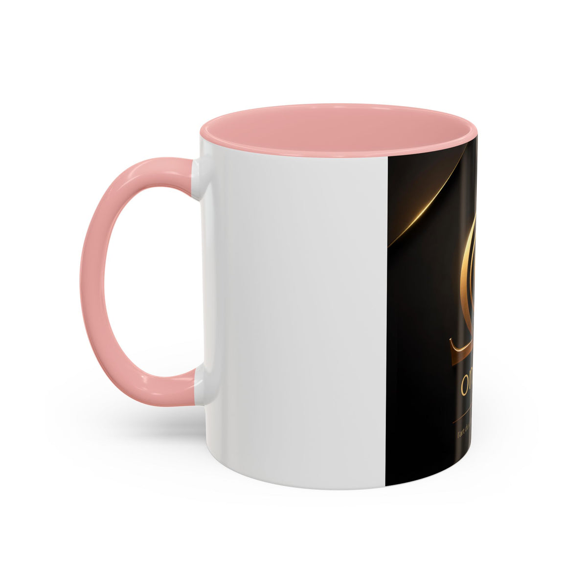 Tasse OMEGA COFFEE – Emblème doré, 325 ml