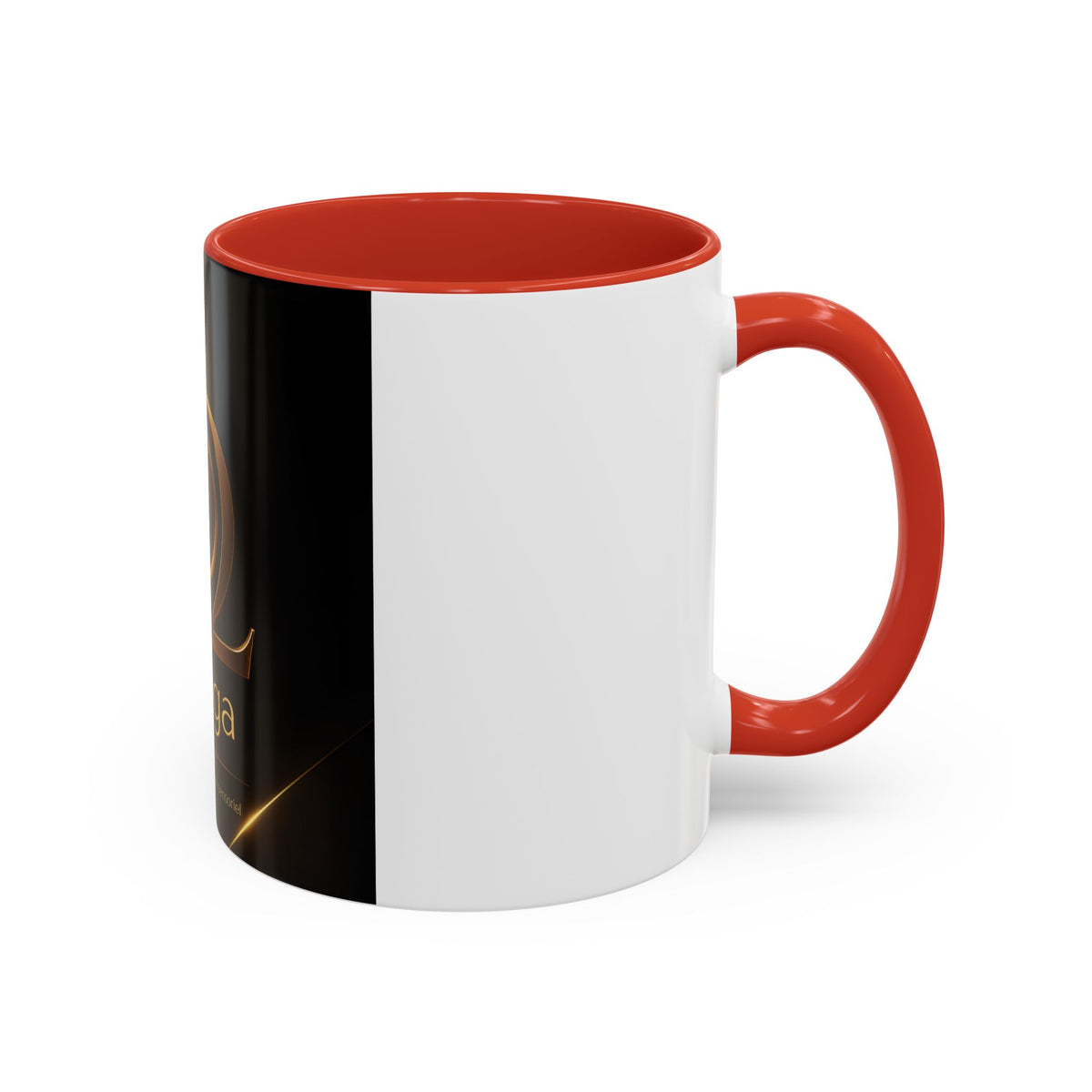 Tasse OMEGA COFFEE – Emblème doré, 325 ml