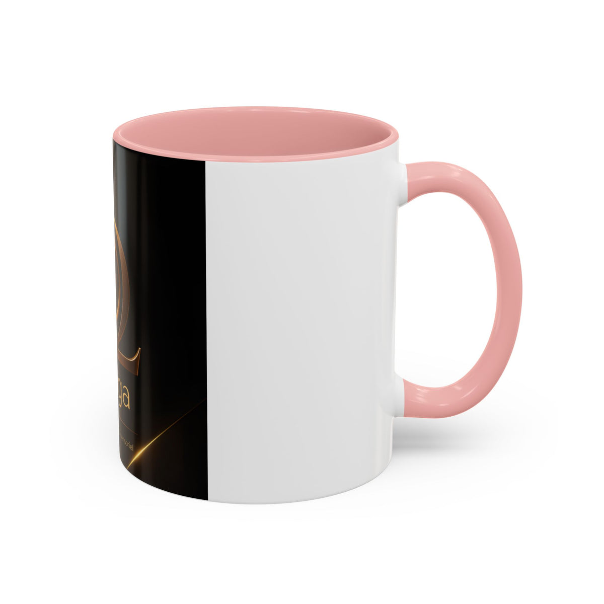 Tasse OMEGA COFFEE – Emblème doré, 325 ml