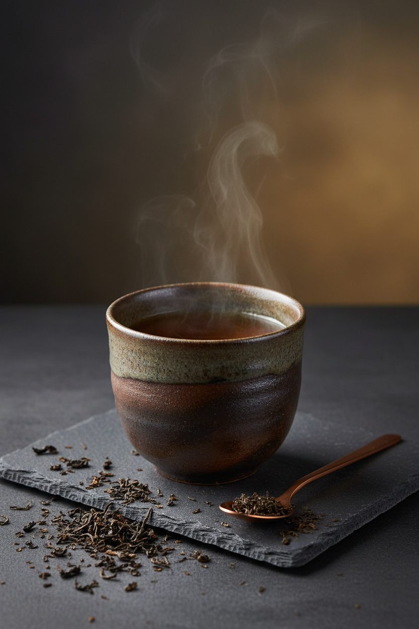 Hojicha Roasted Green Tea – Premium Dark Luxury