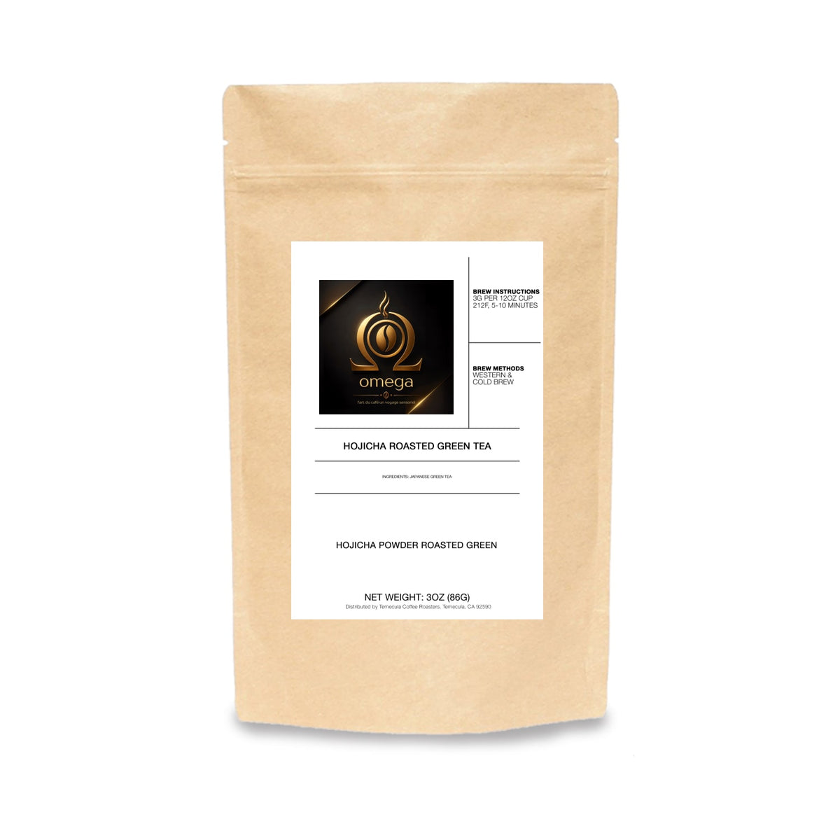 Hojicha – Thé japonais torréfié en poudre